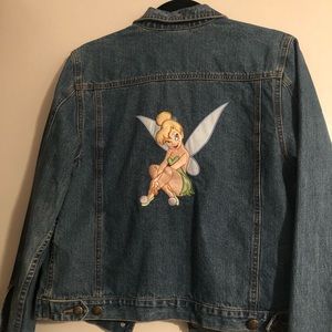 Vintage Disney Tinkerbell Jean Jacket